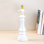 White Queen Chess Piece Sculpture