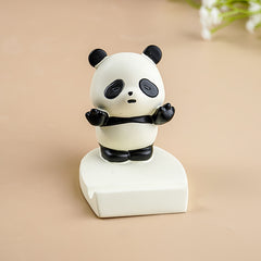 Black and White Panda Phone Holder