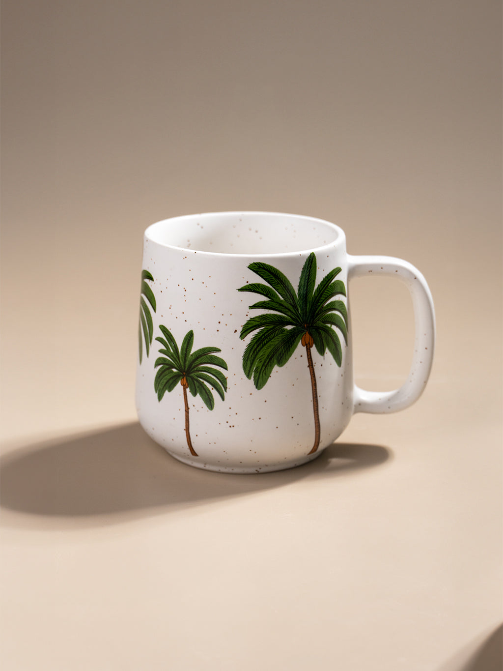 Tropical Palm Ceramic Coffee Mug