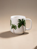 Tropical Palm Ceramic Coffee Mug