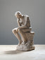 Natural Stone Finish Thinking Man Sculpture