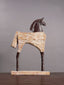 Rustic Horsewood Showpiece