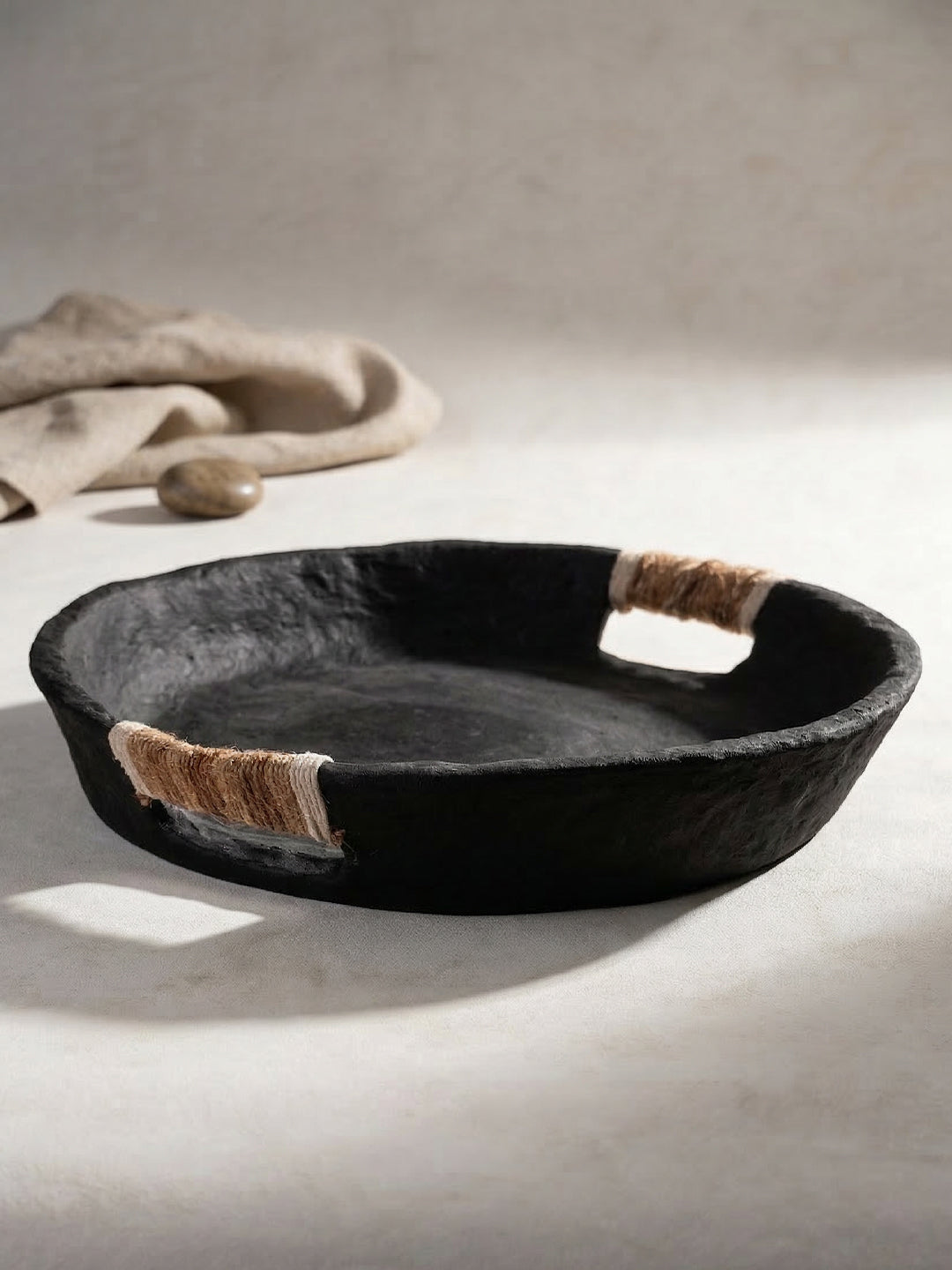 Handcrafted Paper Mache Decorative Tray Main image