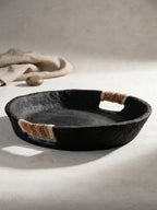 Handcrafted Paper Mache Decorative Tray