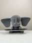 Grey Color Cute Elephant Statue with Tray