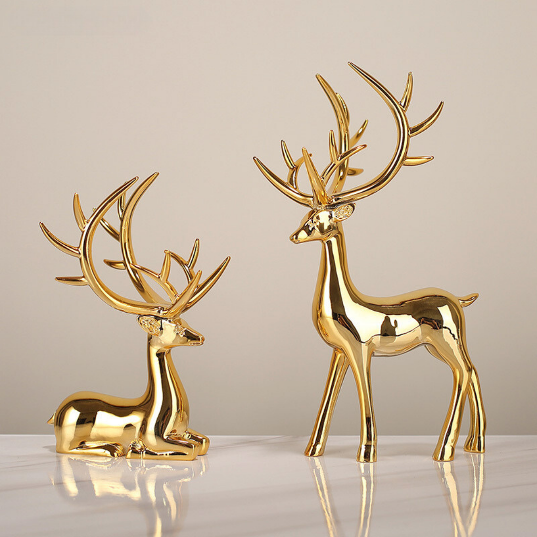 Deer-lightful Duo | Golden Main image