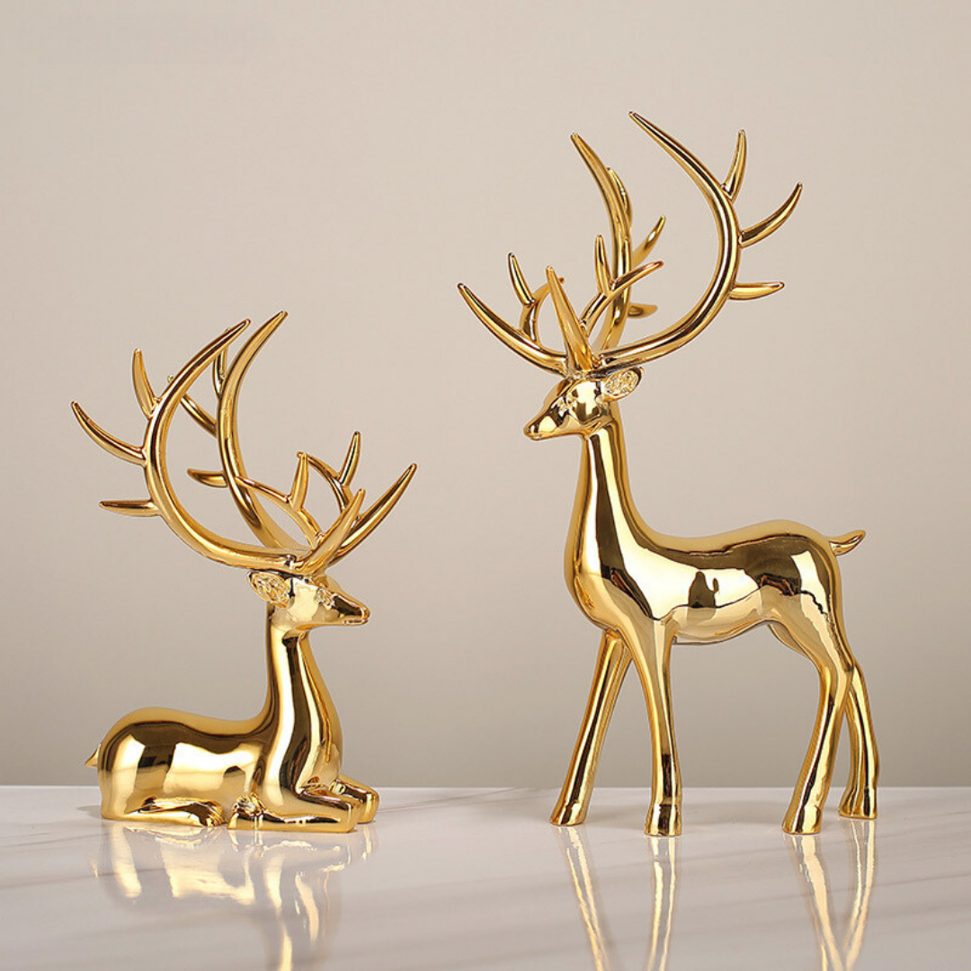 Deer-lightful Duo | Golden