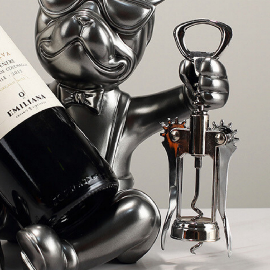 Sitting Dog Bottle Holder with Opener
