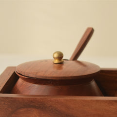 Wooden Chutney Box - Set of 2