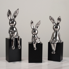 Rabbit Whiskers Family Trio | Silver