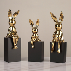 Rabbit Whiskers Family Trio | Golden