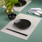 Beige Solid Table Mats | Set of 2,4,6