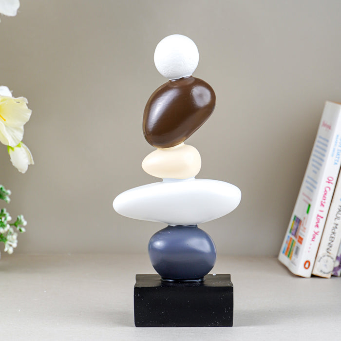 Minimalist Stacked Stone Sculpture