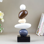 Minimalist Stacked Stone Sculpture