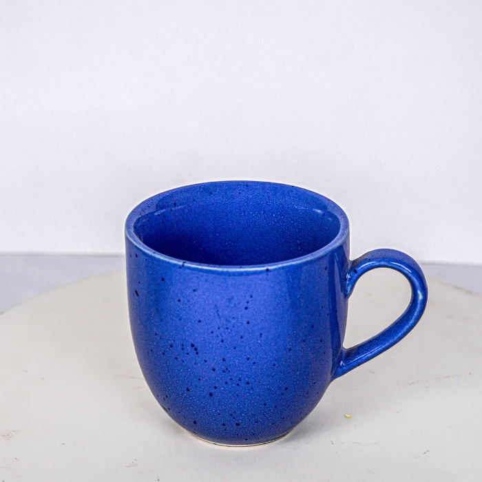 Speckled Blue Ceramic Mug