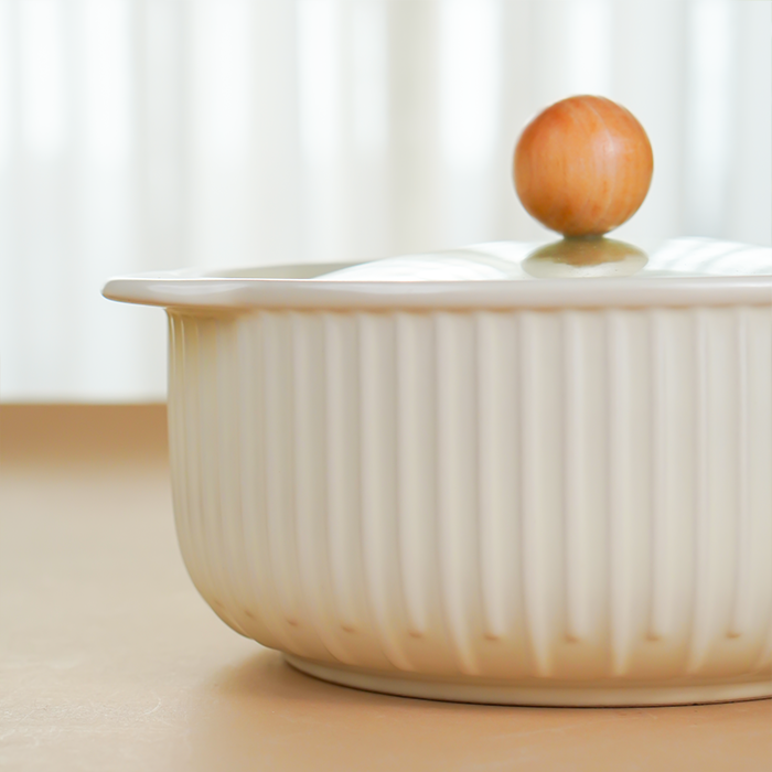 White Mist Ceramic Casserole Secondary image
