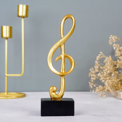 Musical Note Design Clef Sculpture