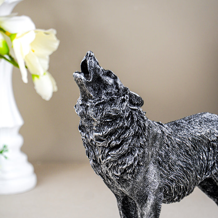 Howling Wolf Figurine