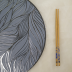 Blue Sleek Table Covering | Set of 2,6