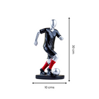 Modern Soccer Player Sculpture