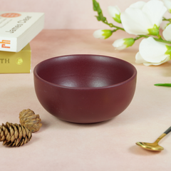 Red Ceramic Classic Serving Bowl