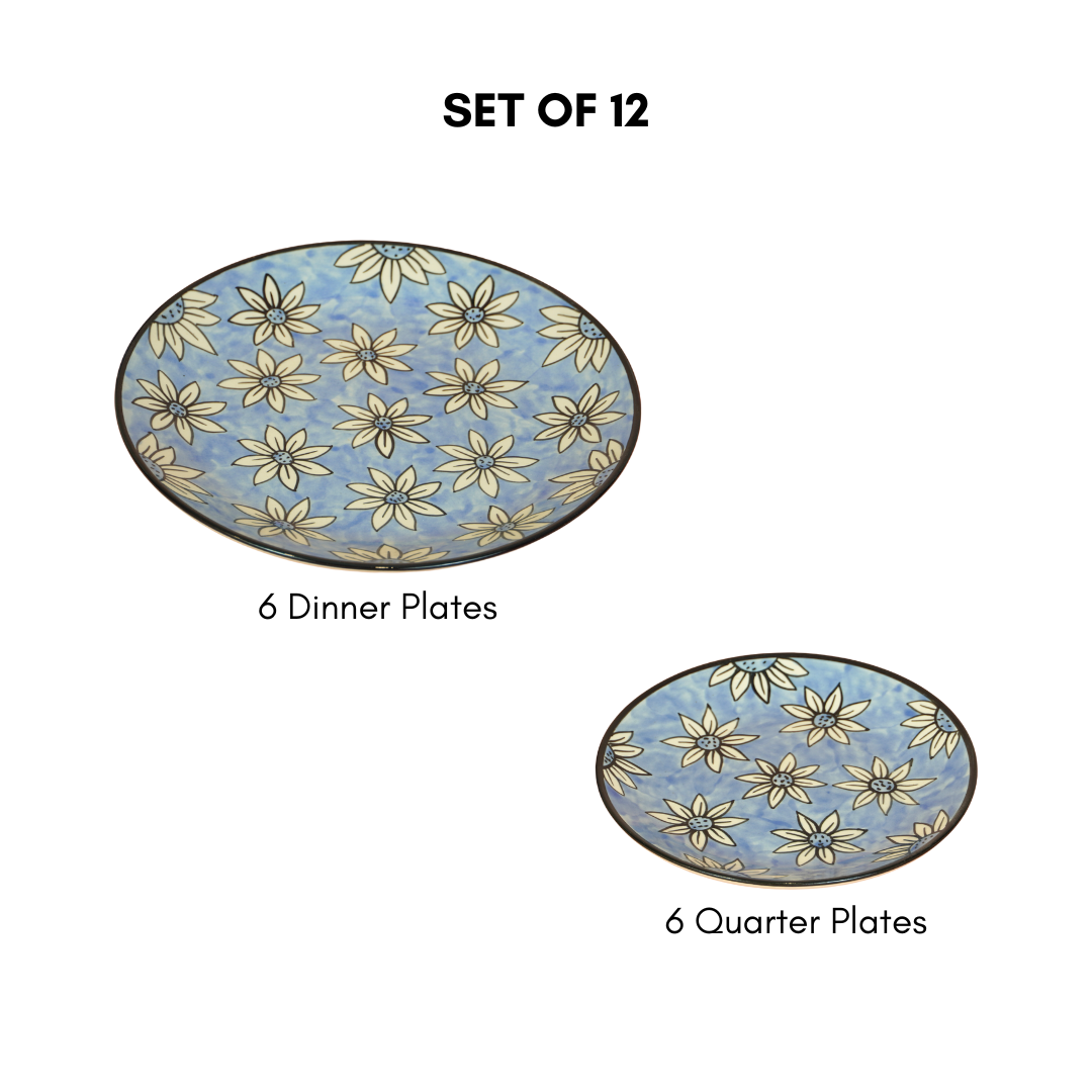 Petal Perfection Dinnerware (Set of 12)