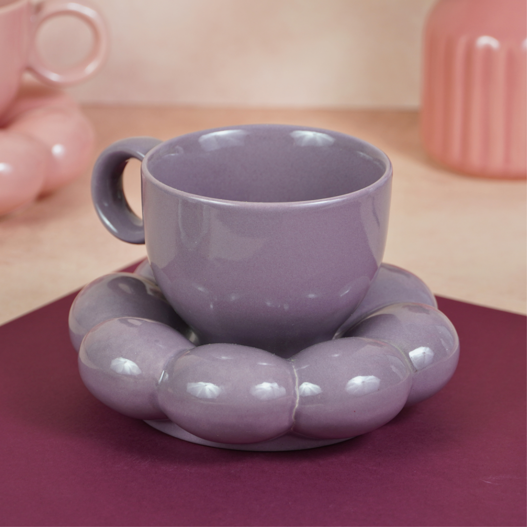 Sunflower Bloom Cloud Set | Lavender Main image