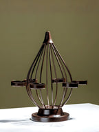 Lantern-Style Modern Brass Tealight Holder