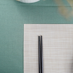 Beige Solid Table Mats | Set of 2,4,6