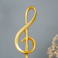 Musical Note Design Clef Sculpture