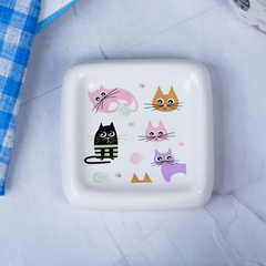 Cat Bathroom Set Kids Themed Bath Accessories