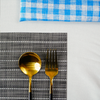 Grey Tableware Placemat Set | Set of 2,4,6
