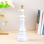 White Queen Chess Piece Sculpture