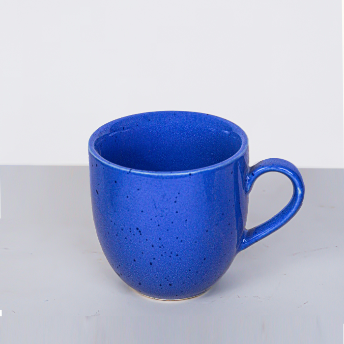 Speckled Blue Ceramic Mug