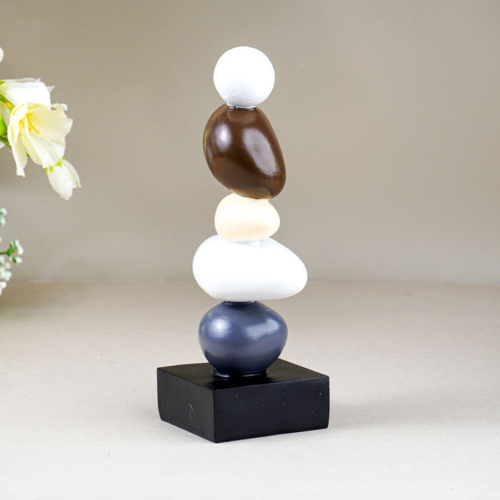 Minimalist Stacked Stone Sculpture
