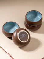 4-Piece Multipurpose Ceramic Small Bowl Set - The Golden Theory