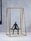 Black Figure on Gold Swing