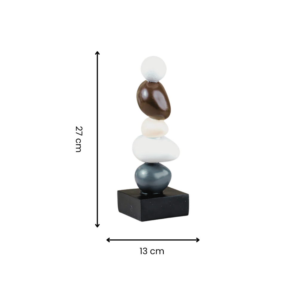 Minimalist Stacked Stone Sculpture