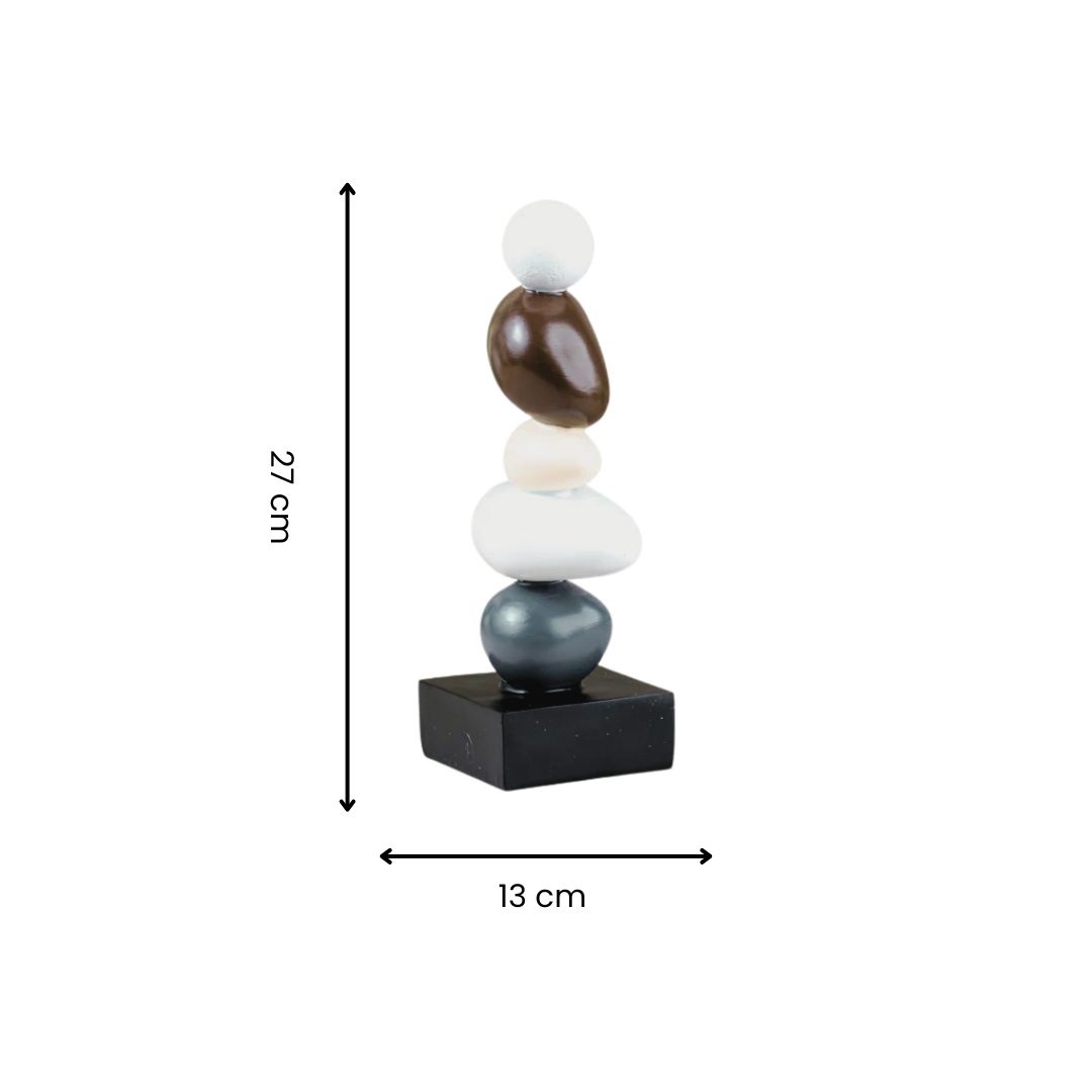 Minimalist Stacked Stone Sculpture
