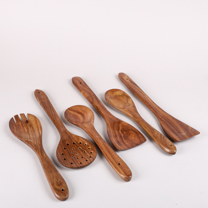 wooden spatulas