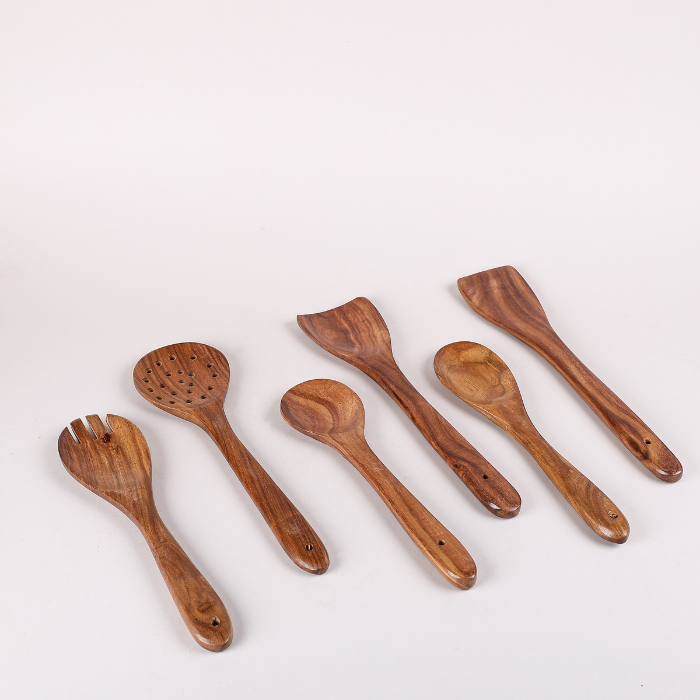 Wooden Spatula | Set of 6