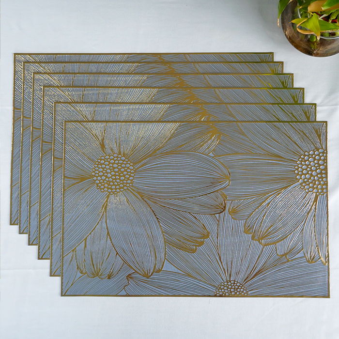 Bloom Wipeable Table Mats