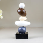 Minimalist Stacked Stone Sculpture