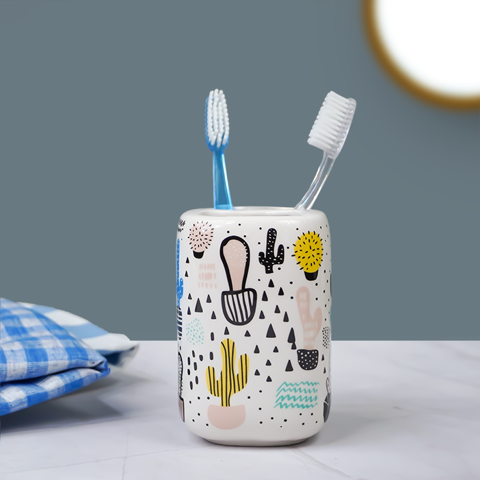 Cactus Bathroom Set - Kids Themed Bath Accessories