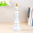 White Queen Chess Piece Sculpture