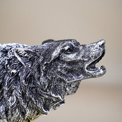 Howling Wolf Figurine