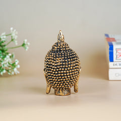 Mini Gold Buddha Head Statue