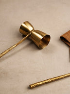 5-Piece Gold Bar Tool Set with Hammered Handles - The Golden Theory