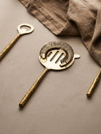 5-Piece Gold Bar Tool Set with Hammered Handles - The Golden Theory