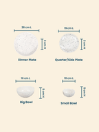 Speckled White Minimalist Ceramic Dinner Set of 20